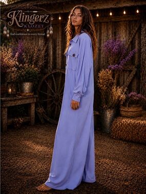 BUCKETLIST Lavender Jumpsuit NWT